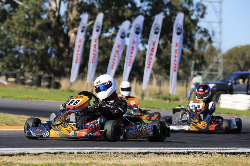 New Zealand’s Matthew Payne claimed his second round win from three starts in Junior Max Trophy
